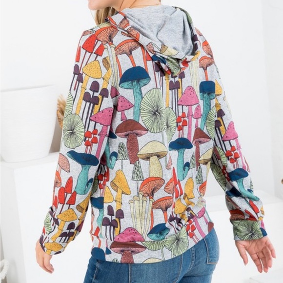 Mushroom Hoodie - Picture 3 of 7